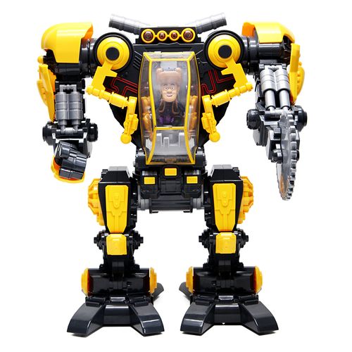 熊出没光头强电锯机器人偶对话声控遥控智能跳舞这就是机器人铁甲