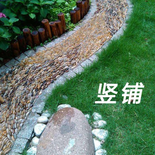 100斤天然鹅卵石铺路庭院铺地造景石头雨花石鱼缸其它园艺用品
