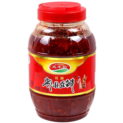 豆瓣四川特产郫县1500g红油辣酱川菜常用调料酱类调料