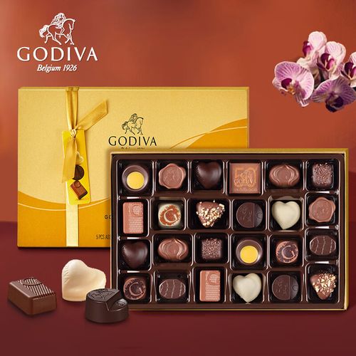 歌帝梵(godiva)比利时原装进口巧克力礼盒零食甜品生日礼物送老婆女友