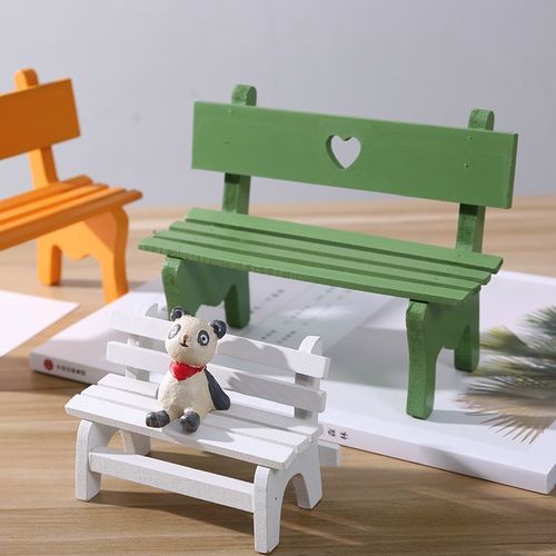 桌面迷你可爱立体造景凳子椅子物件小摆件拍照拍摄道具装饰品摆设