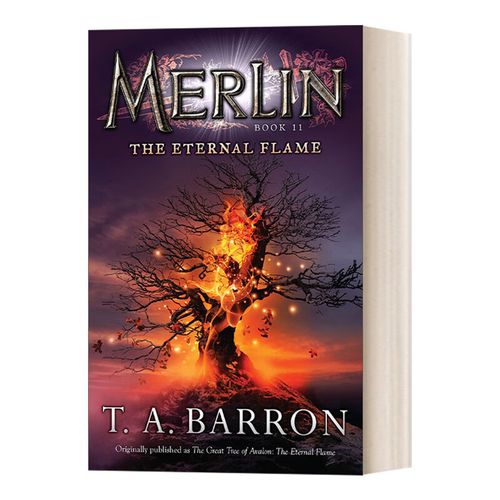 进口原版 the eternal flame: book 11 (merlin saga) 梅林传奇系列11