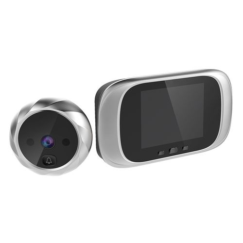 智能家居可视门铃家用猫眼监控智能家庭安全监控门铃夜视拍照电池