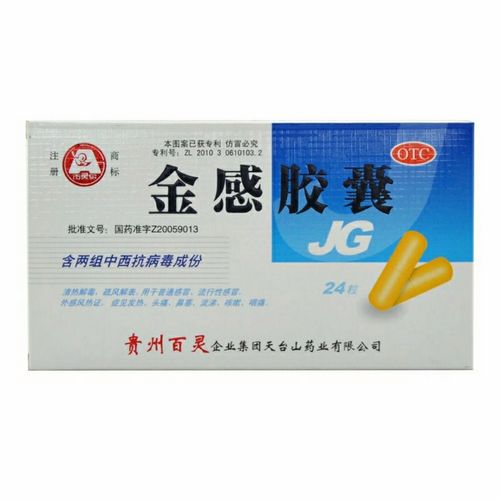 贵州百灵鸟金感胶囊0.45g*24粒/盒发热头咽喉痛鼻塞流涕咳嗽感冒