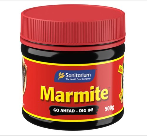 现货新西兰直邮代购sanitarium marmite马麦酱面包酱咸鲜口味500g