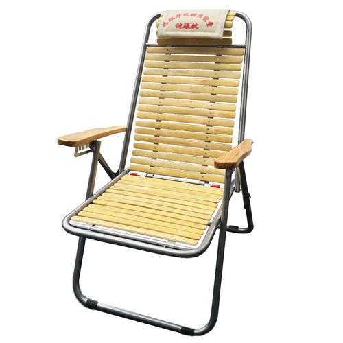 竹片折叠椅子午休老款老式躺椅办公室折叠椅