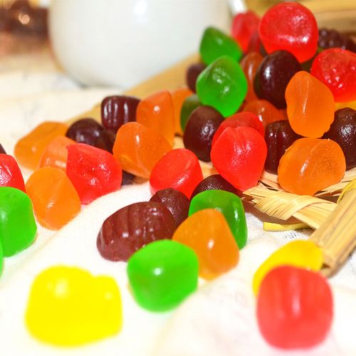 5斤橡皮糖qq糖水果味软糖彩色糖果各种形状糖果