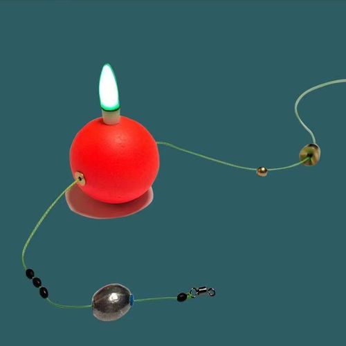 升级款洛阳球球钓路亚冬滑逗钓鲫鲤草鱼球形电子浮球漂泡沫浮力球