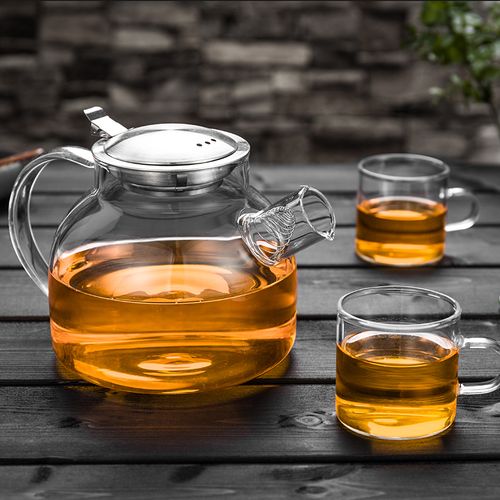 茶壶玻璃耐热高温过滤冷凉水壶泡茶花茶加热茶壶