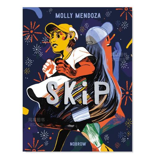 【现货】英文原版 跳跃 molly mendoza 漫画 图像小说 skip