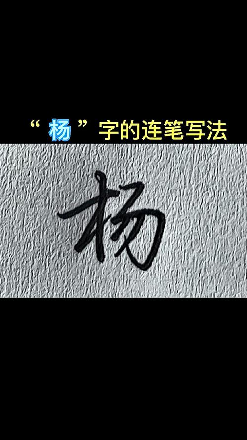 "杨"字的连笔写法-教育视频-搜狐视频