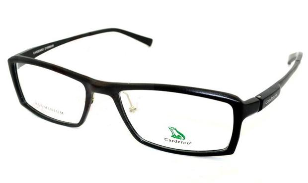正品cardenro卡丹路铝镁合金眼镜架 男女款商务近视眼镜框 73073