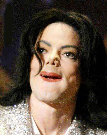 迈克杰克逊没鼻子照片 杰克逊卸妆后面相图