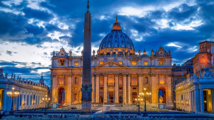 梵蒂冈圣彼得大教堂唯美摄影1280x1024分辨率查看