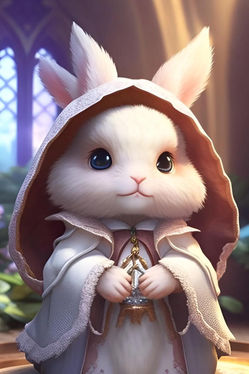 可可爱爱小兔子壁纸#二次元美图壁纸大全 #可爱兔子动态壁纸  - 抖音