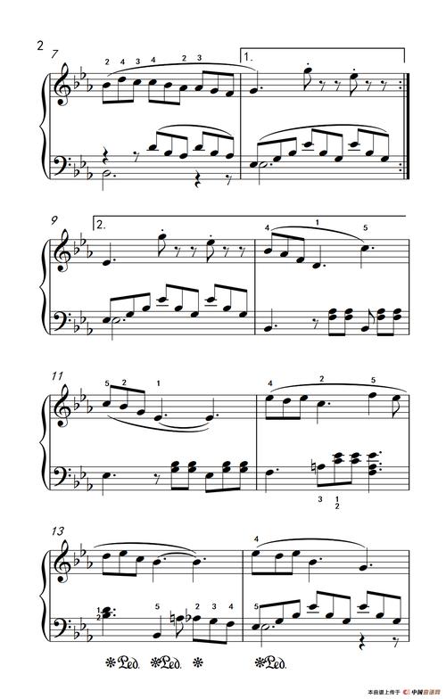 美丽的梦神(老年大学 钢琴教程 3)