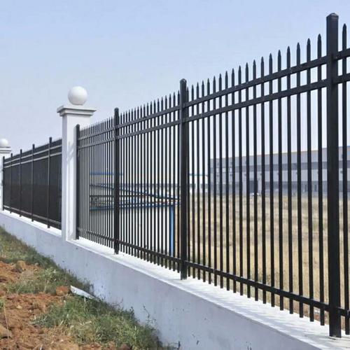 锌钢围墙护栏围栏小区户外铁艺栅栏学校工厂庭院隔离防护栏铁栏杆