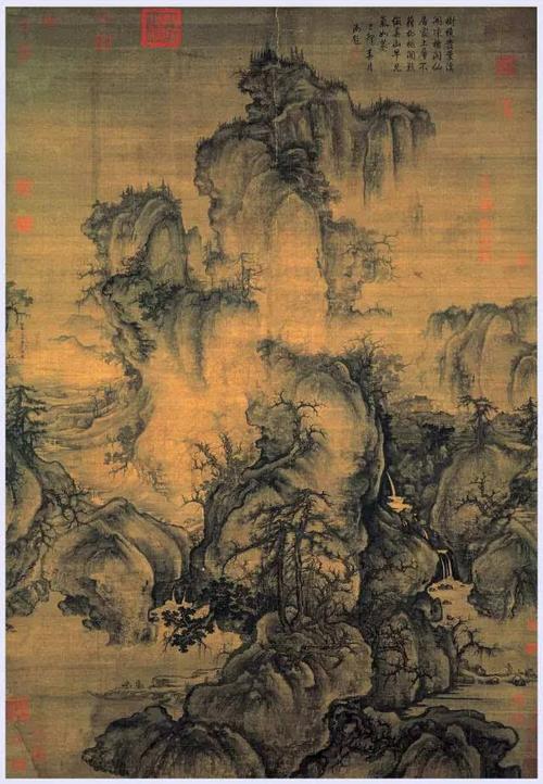 郭熙就是被宋神宗评为天下第一的画家,做过当时的国家画院院长(翰林
