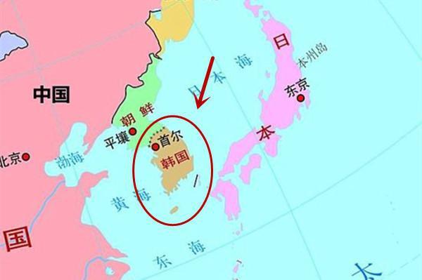 (韩国地图)在中国人眼中,韩国的面积确实不大,但是按照联合国教科文