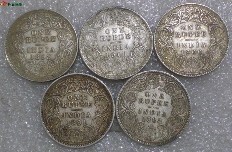 原光印度卢比1卢比银币10枚