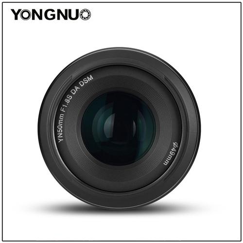 yongnuo永诺yn50mmf1.8s适用索尼e口aps-c画幅微单大光圈人像镜头