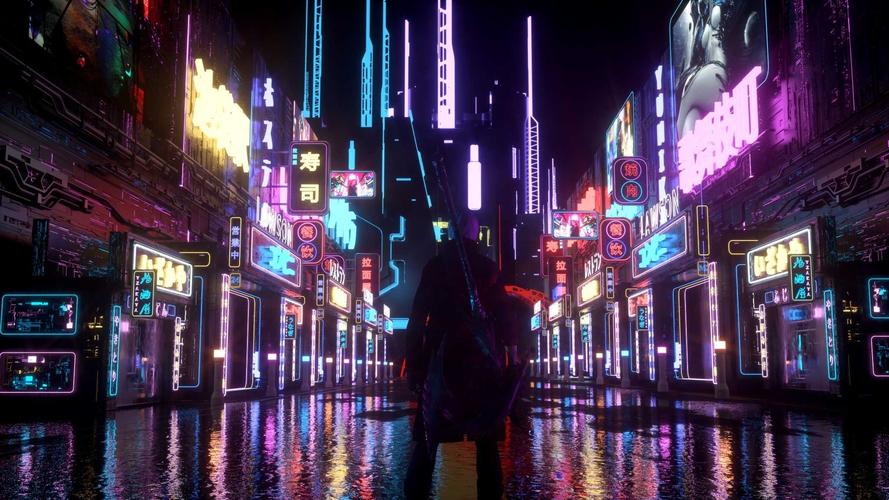 赛博朋克2077未来都市街头百态夜之城一-等你来18 内容