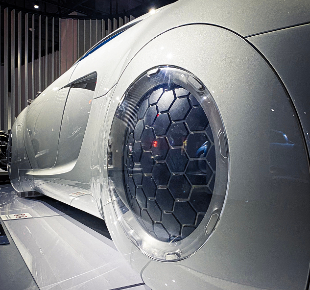 科幻的奥迪超跑专为电影设计全球仅一辆球体车轮很前卫