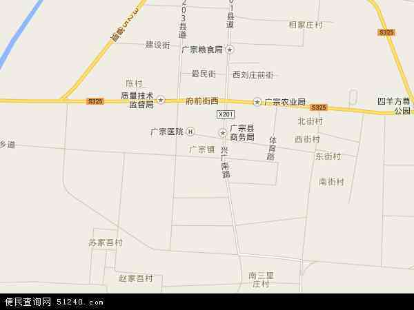 中国河北省邢台市广宗县广宗镇地图(卫星地图)