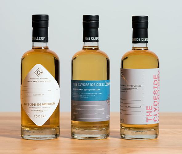 苏格兰格拉斯哥威士忌酿酒厂clydeside品牌vi设计