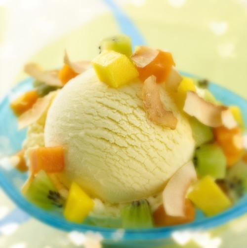 菠萝朗姆酒冰淇淋的做法