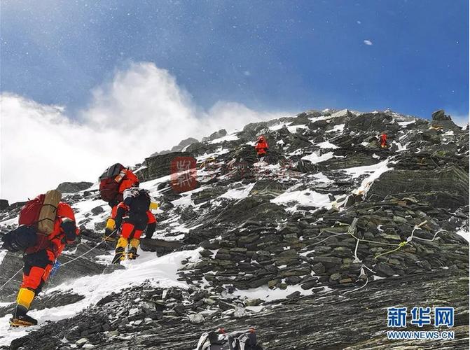 艰辛登山路 今年是中国人登顶珠峰60周年,5月6日,2020珠峰高程测量