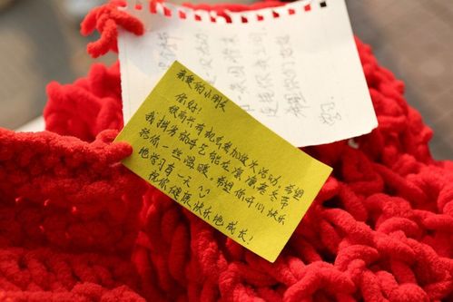 陕西大学生亲手编织红围脖 连续四年为山区留守儿童送温暖