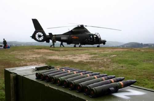 武直-9型直升机所使用的23mm航炮