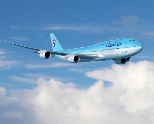 大韩航空波音747-8客机