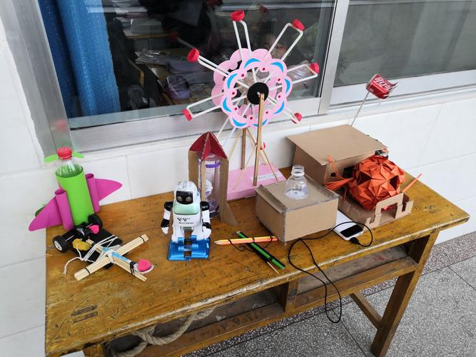 庆城小学举行第十一届科技节之小制作,小发明展示活动