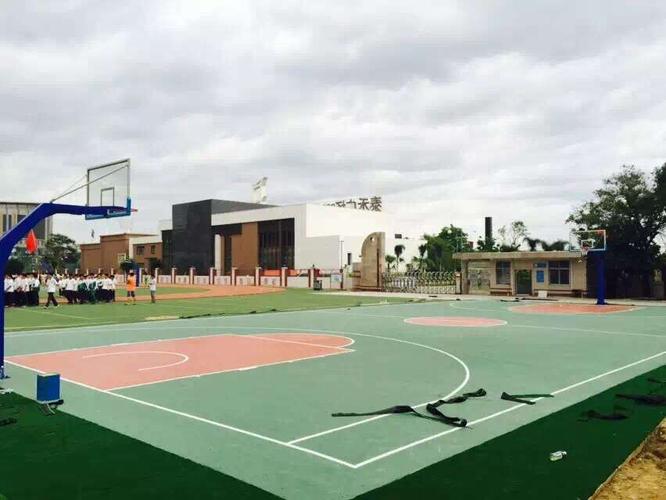 泉州市东海中学篮球场改造
