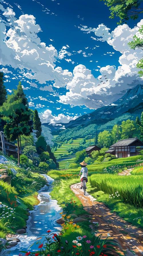 宫崎骏的夏天|故乡的原风景    #二次元新鲜事##某某壁纸