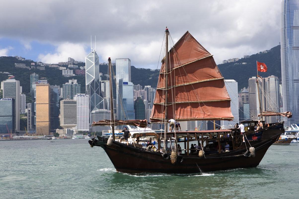 香港维多利亚港风景,高清图片-壁纸族
