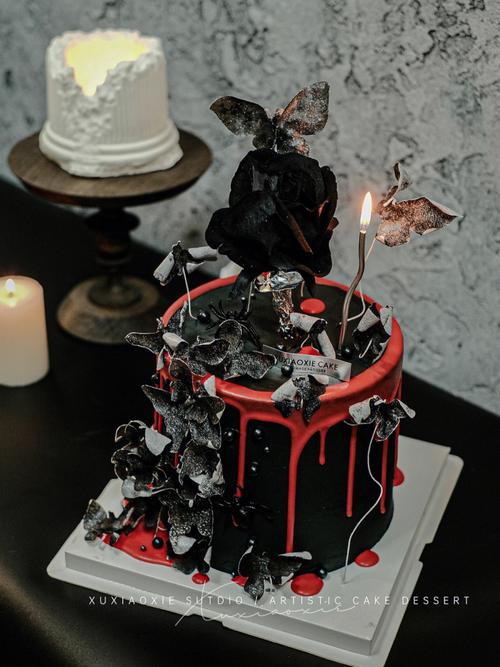 暗黑哥特蛋糕来自文艺复兴时期的暗黑美学