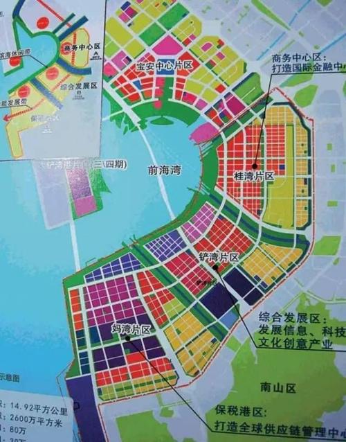 深圳前海属于哪个区深圳前海地理位置图