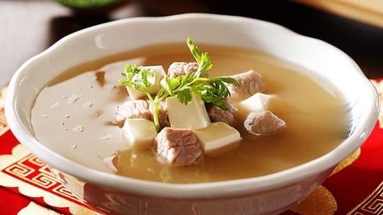 豆腐猪肉汤
