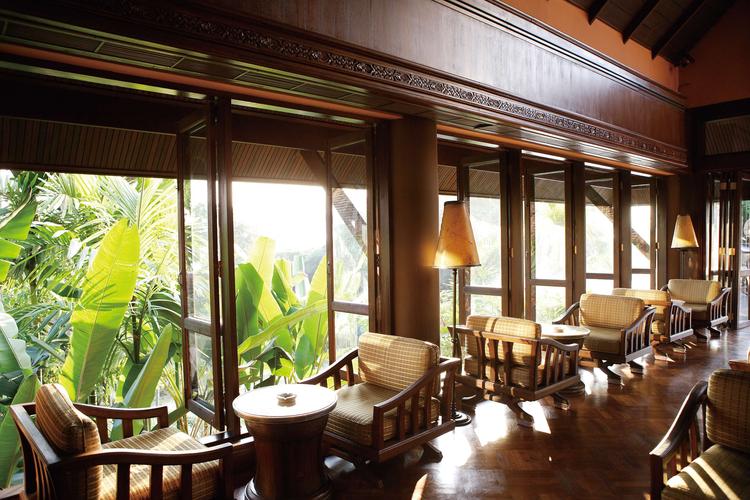 东南亚风格泰国某度假酒店高清摄影图 户外室内设计软装素材-4