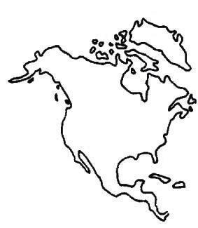 网手绘北美洲简笔画南美洲和北美洲的简笔画南美洲简笔画地图美洲地理
