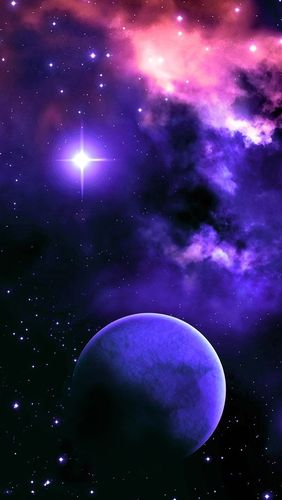 空间,星云,恒星,行星,光,色 iphone 壁纸