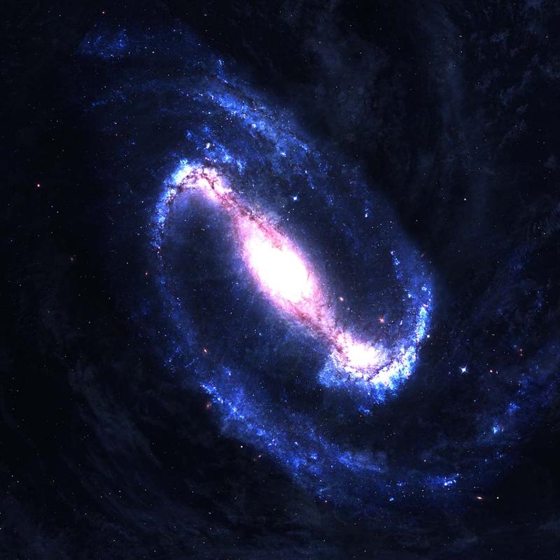 唯美宇宙银河系背景高清图片