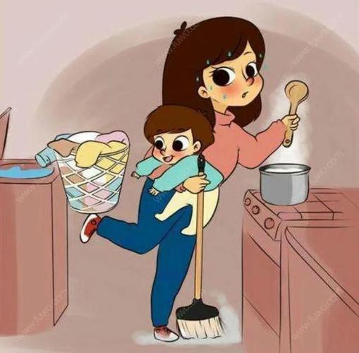 3 一个人带孩子的心酸,在做饭的时候最能体现出来,你试过炒个土豆丝能
