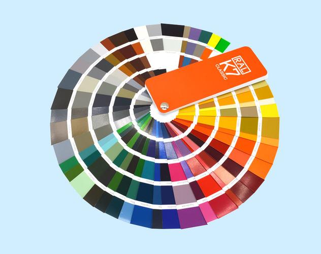 劳尔ral 国际标准色卡 工程建筑油漆涂料调色配色样板 劳尔色卡