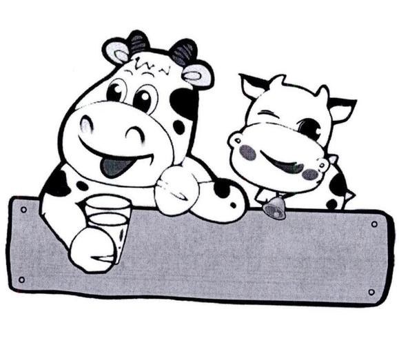 两只奶牛图形