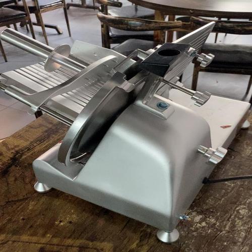 小型鲜羊肉切片机全自动 全自动型羊肉切片机 家用电动切羊肉片机货号