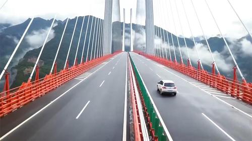 全球最壮观的大桥在中国高度逆天过往的司机都不敢往下看